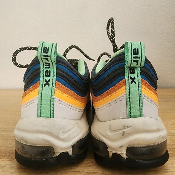 Nike Mens Air Max 97 Trainer Shoes Sneakers CZ7868-300 Green Abyss Black Size 8 - Picture 6 of 13